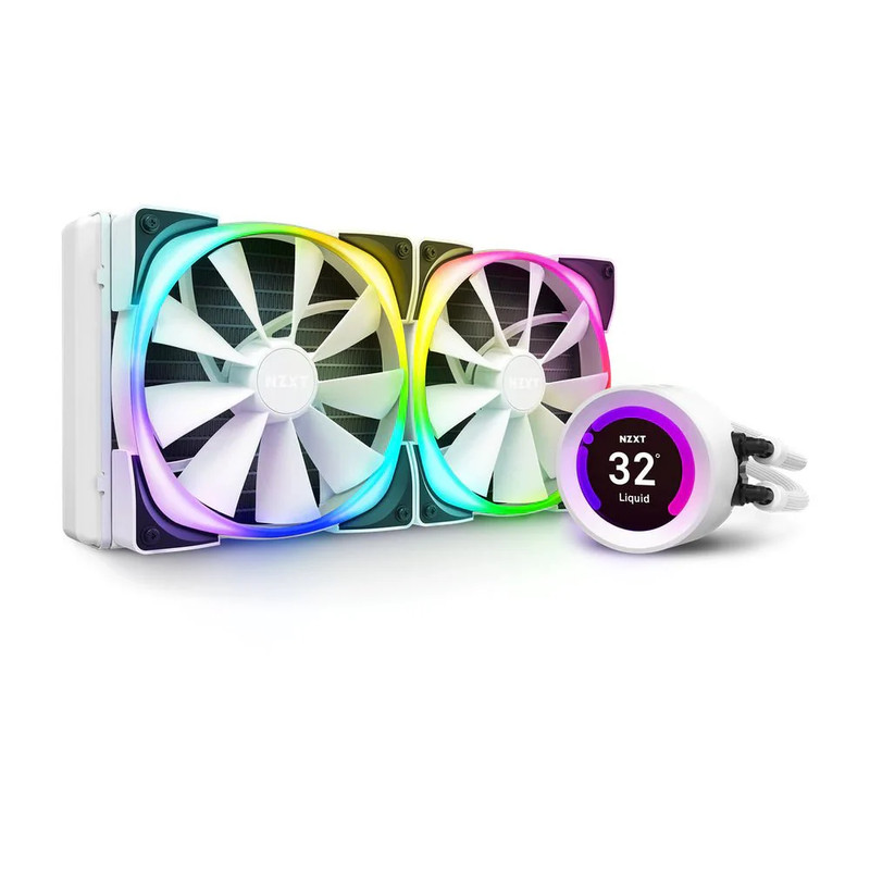 NZXT Kraken Z63 RGB 280mm Liquid Cooler - Matte White - مبرد